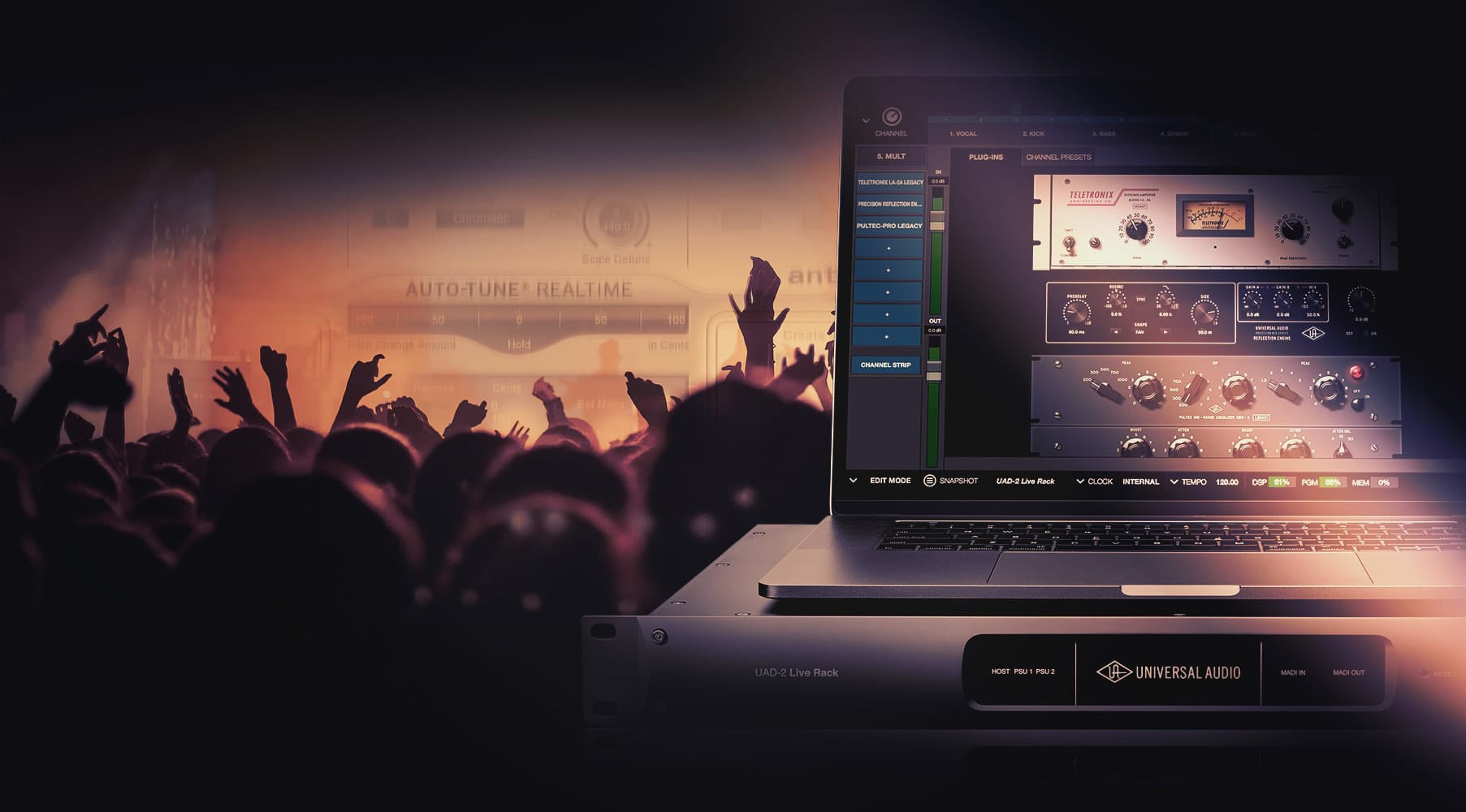 Universal Audio UAD-2 Live Rack – Använd UAD plug-ins till liveljud