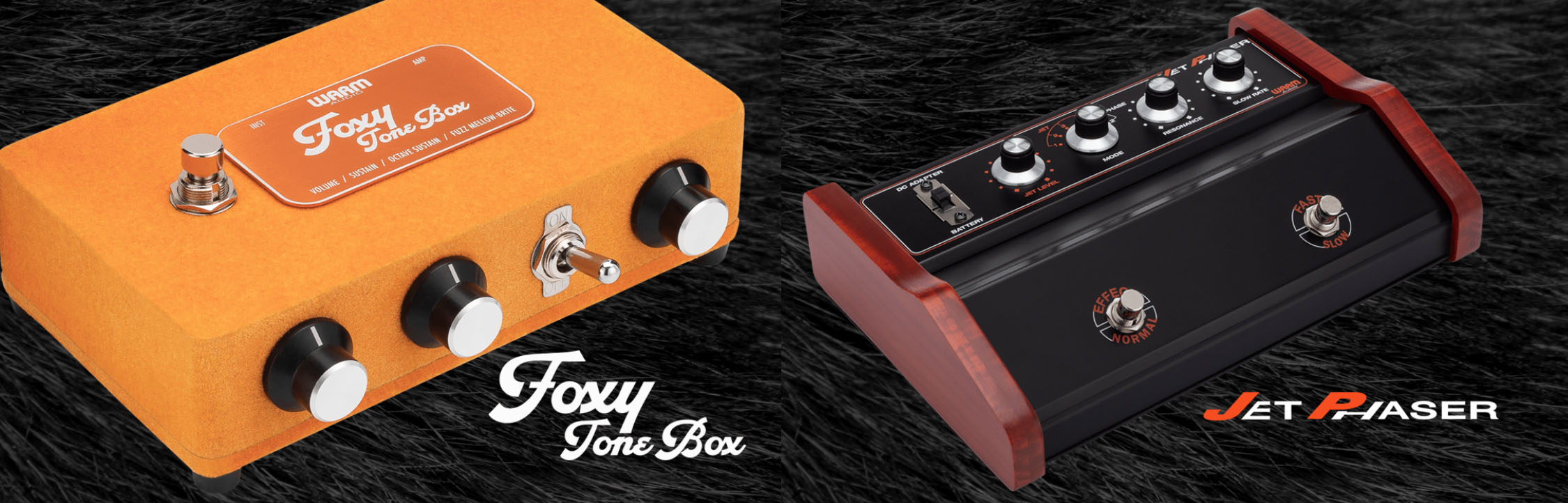Jet Phaser & Foxy Tone Box! Nytt från Warm Audio