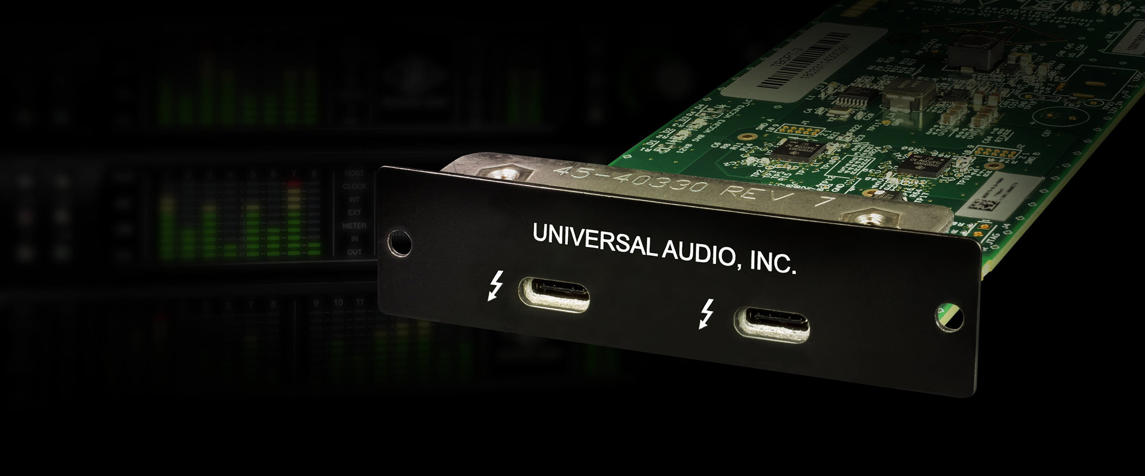 Universal Audio lanserar Thunderbolt 3 expansionskort till Apollo rack
