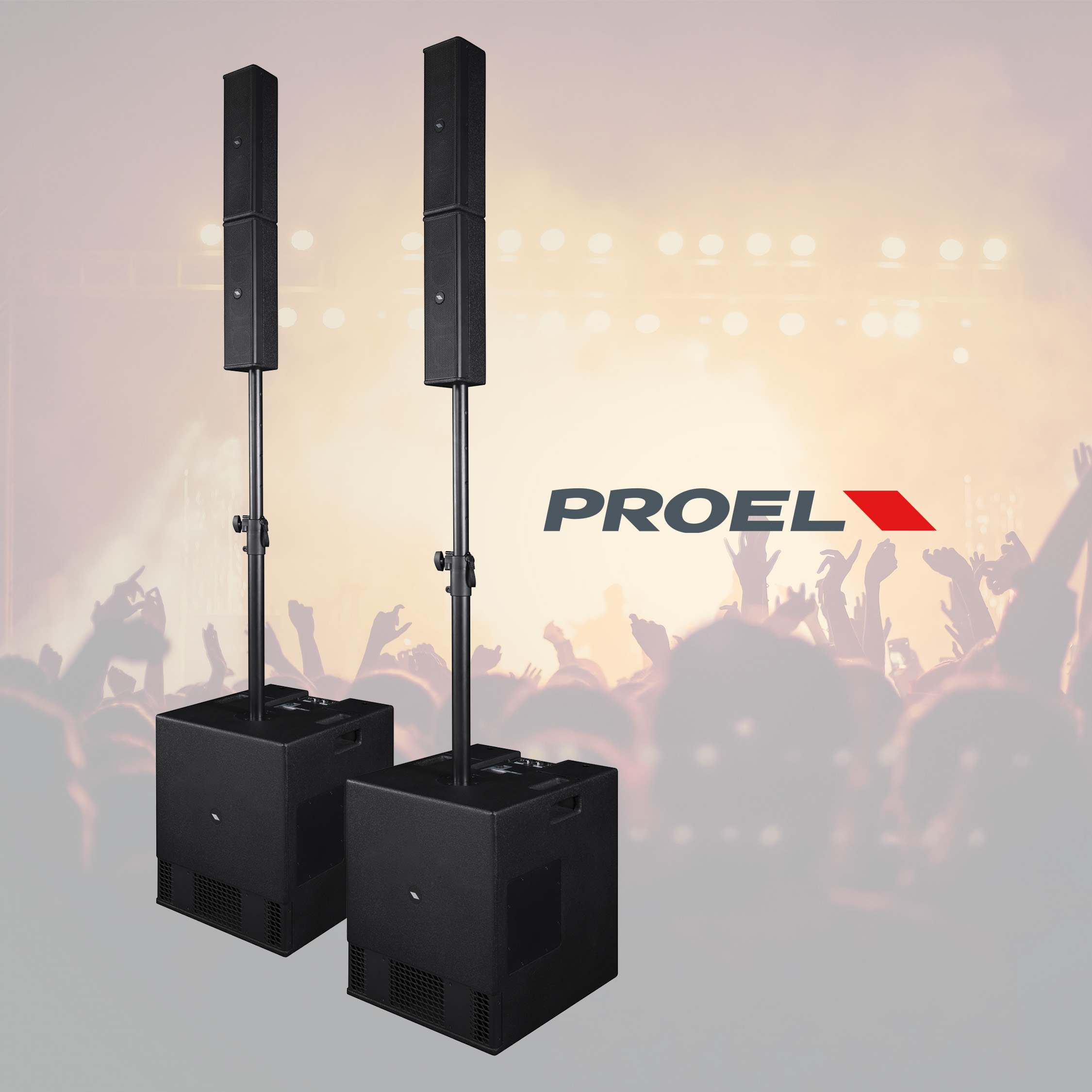 Proel SESSION4 – Kompakt portabelt Array-system