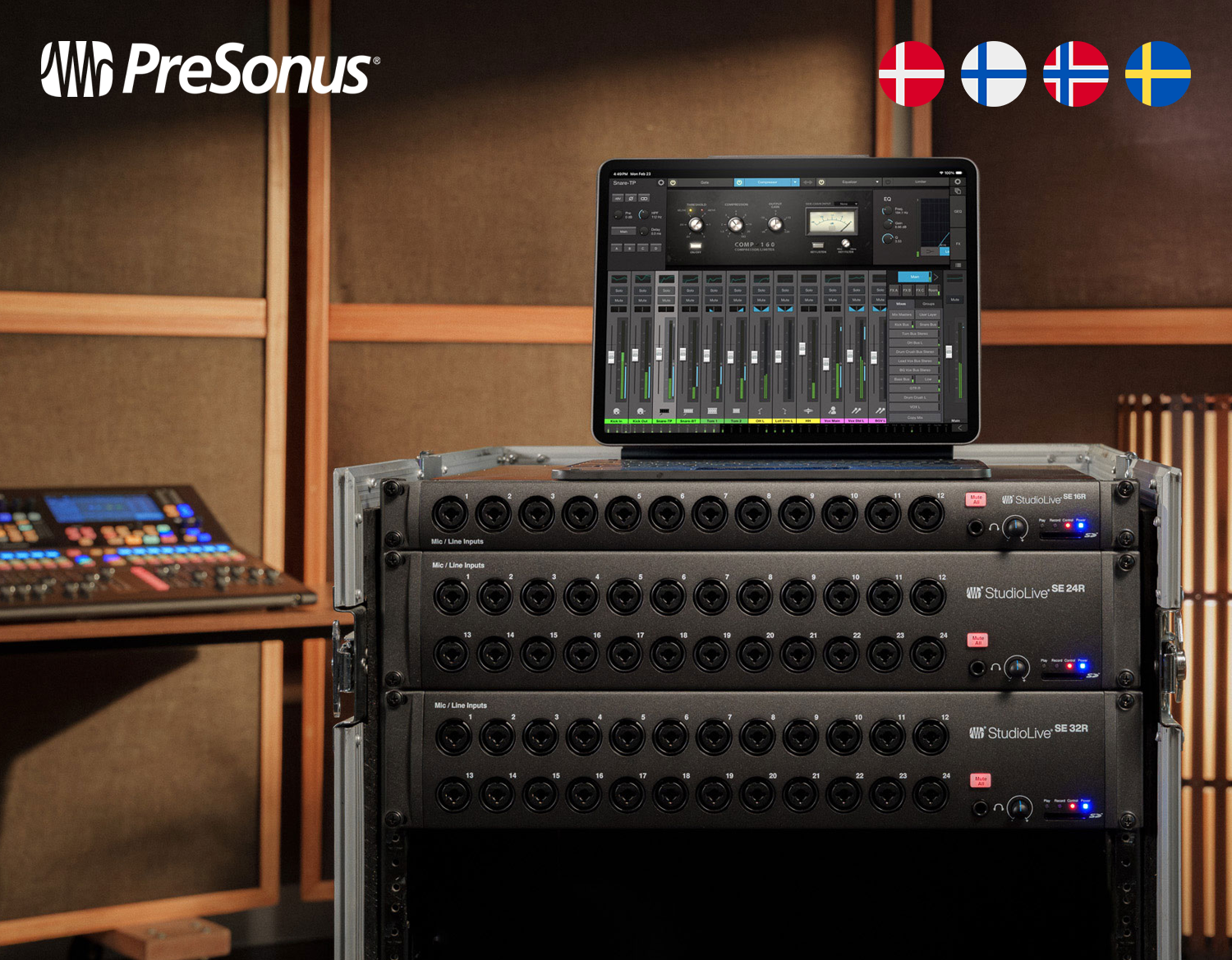 Pro Rack Mixing Software PreSonus introduces new updated versions of its Digital Rack Mixers ...
